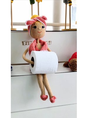 BORNOZLU DEKORATİF BEBEK-45 CM